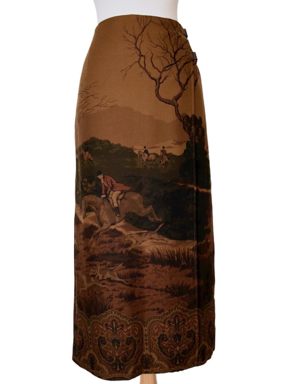 Ralph Lauren Fox Hunter Horse Skirt - Picture 7 of 9